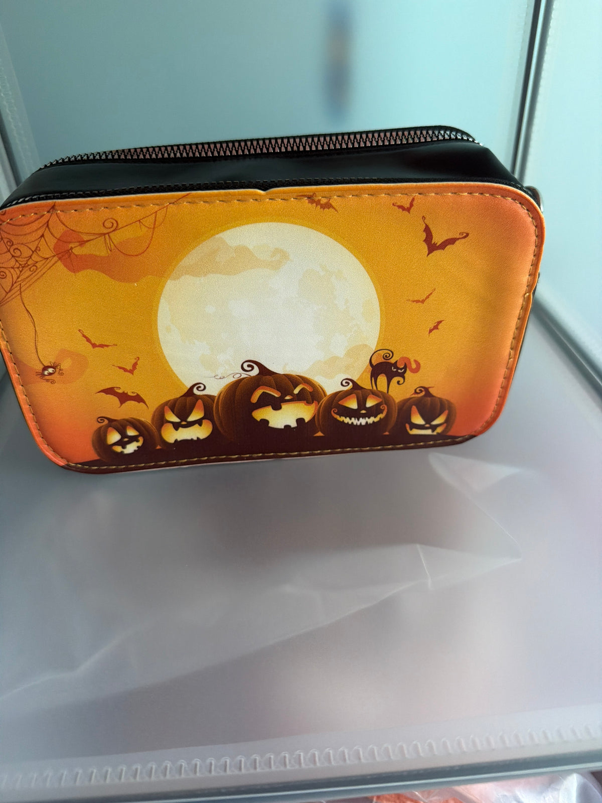 Halloween bag (orange pumpkins)
