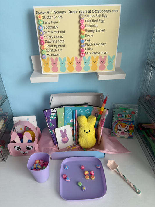 Easter Mini Scoops (8-12 items, Easter themed)
