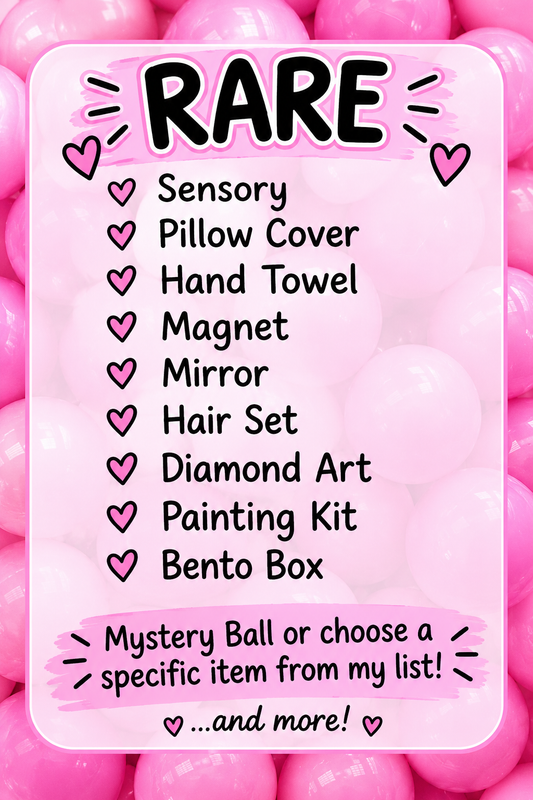🩷 Rare Mystery Ball (Pink) OR Choose 1 Rare Item