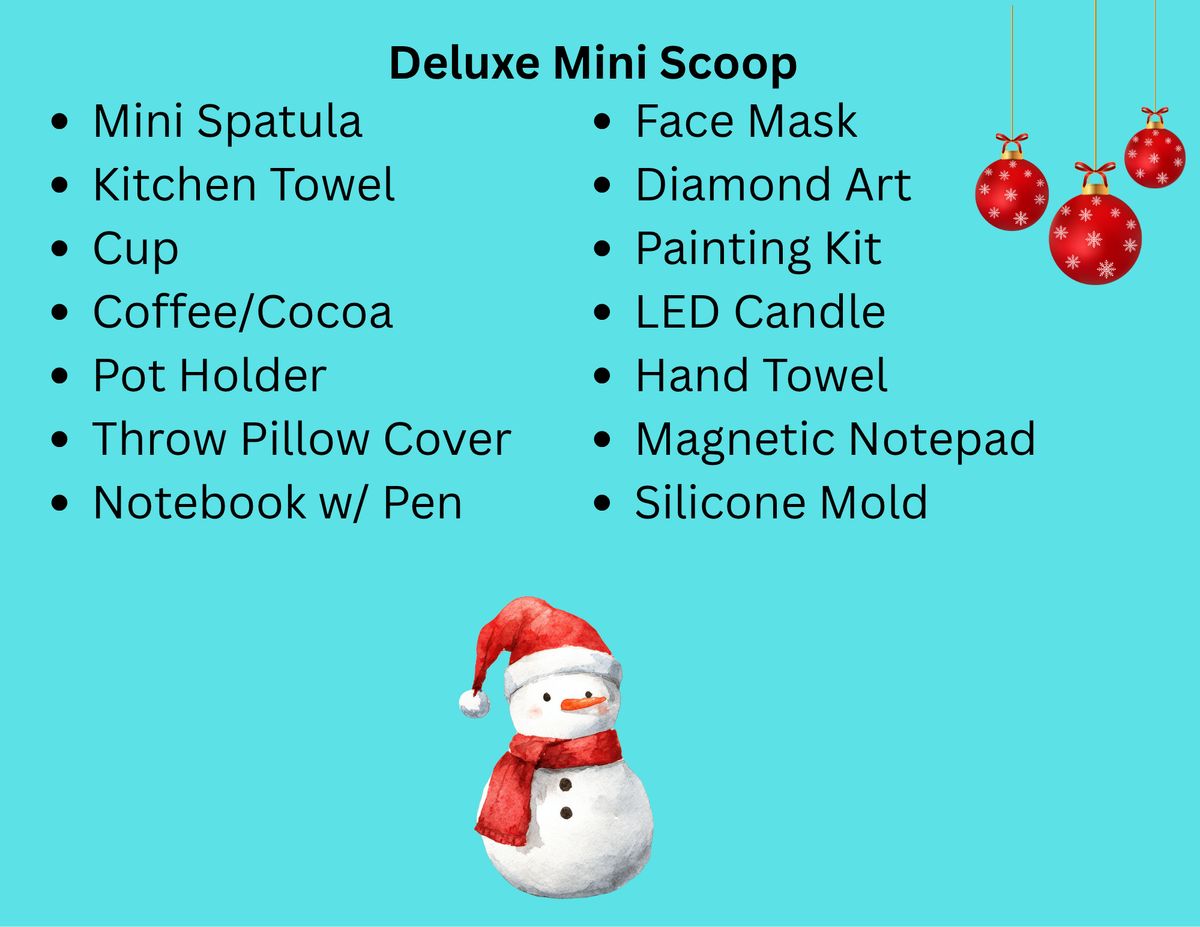 Christmas Magic Premium Scoop (3 Scoops + Free Premium Gift + Upgraded Wrapped Present + FREE Video Packing!) Next Round of Pre-orders Opens Sunday, October 18th at 10am ET