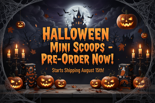 Halloween Mini Scoops (10-12 items + Spooky Mystery Ball)