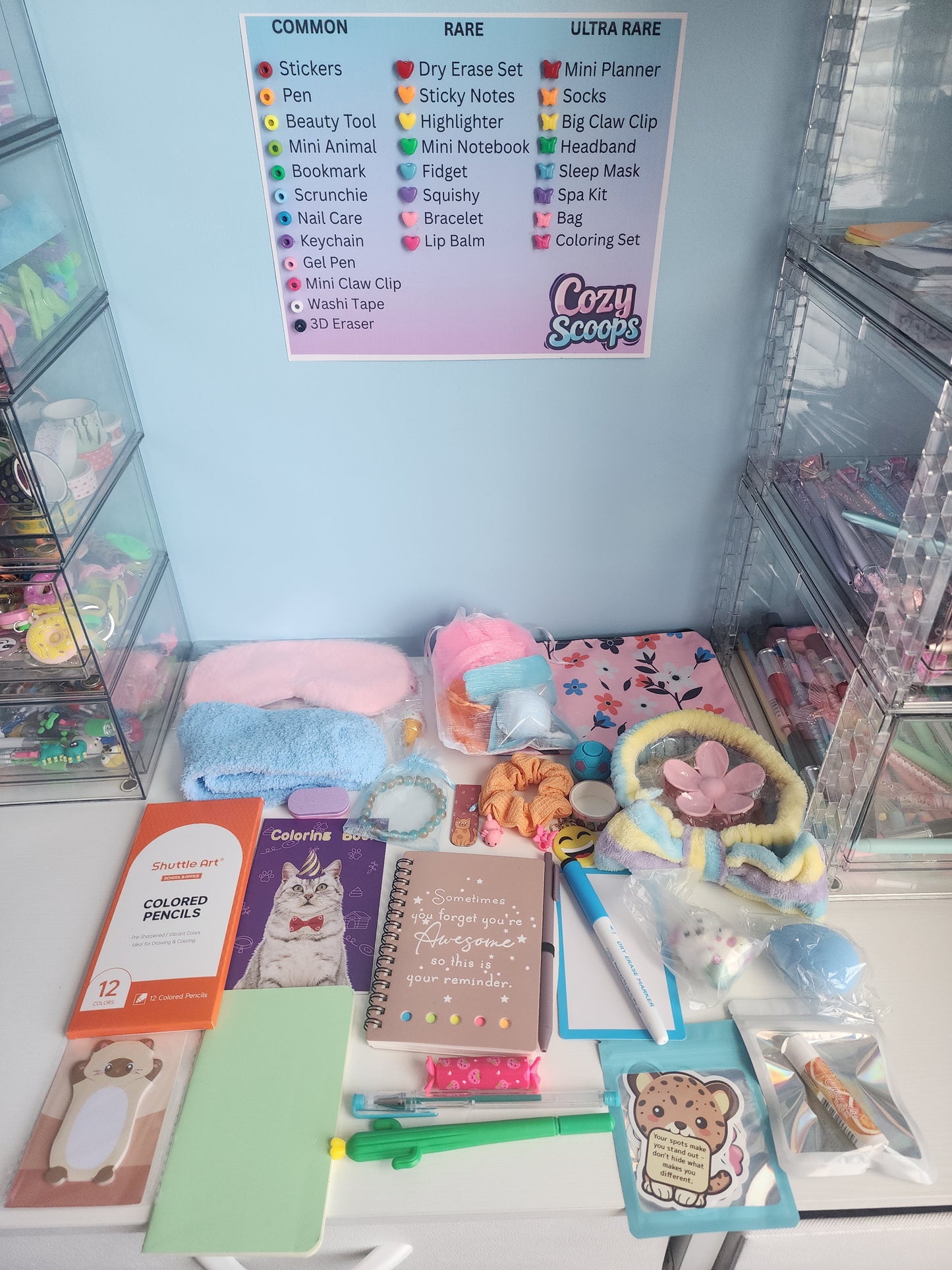 Everything Cozy Box - 28 Items!  UPDATED!